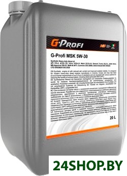 Моторное масло G-Energy G-Profi MSK 5W-30 20л Моторное масло G-Energy G-Profi MSK 5W-30 20л