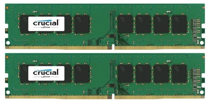 Оперативная память Crucial 2x4GB DDR4 PC4-19200 CT2K4G4DFS824A Оперативная память Crucial 2x4GB DDR4 PC4-19200 CT2K4G4DFS824A