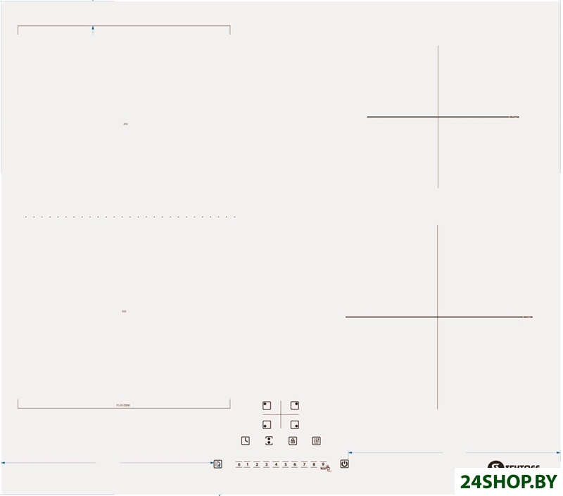 Варочная панель Schtoff I60H01 White Варочная панель Schtoff I60H01 White