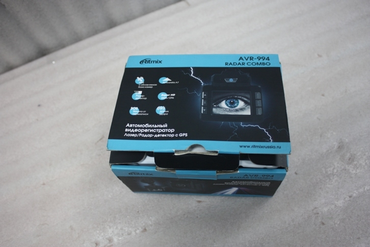 Автомобильный видеорегистратор Ritmix AVR-994 (уценка арт. 648249)