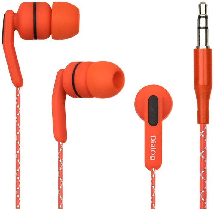 Наушники Dialog EP-F15 (красный) Наушники Dialog EP-F15 (красный)