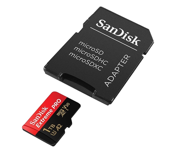 Карта памяти SanDisk Extreme PRO SDSQXCZ-1T00-GN6MA microSDXC 1TB (с адаптером) Карта памяти SanDisk Extreme PRO SDSQXCZ-1T00-GN6MA microSDXC 1TB (с адаптером)