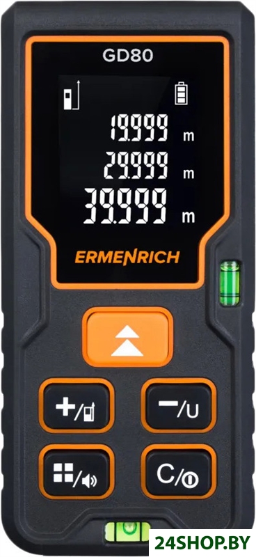Лазерный дальномер Ermenrich Reel GD80 81423 Лазерный дальномер Ermenrich Reel GD80 81423
