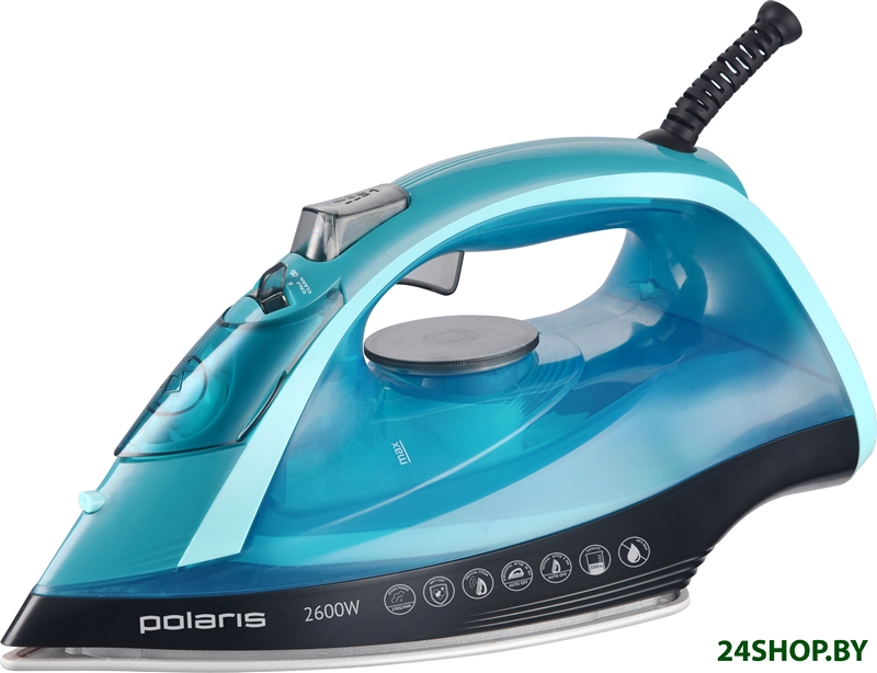 Утюг Polaris PIR 2668AK (черный/бирюзовый) Утюг Polaris PIR 2668AK (черный/бирюзовый)