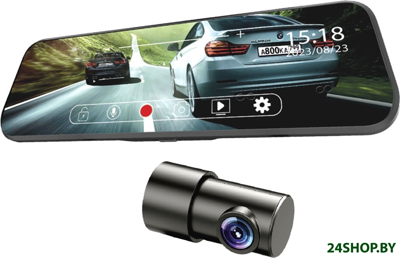 Видеорегистратор-зеркало Inspector UHD-800 Видеорегистратор-зеркало Inspector UHD-800