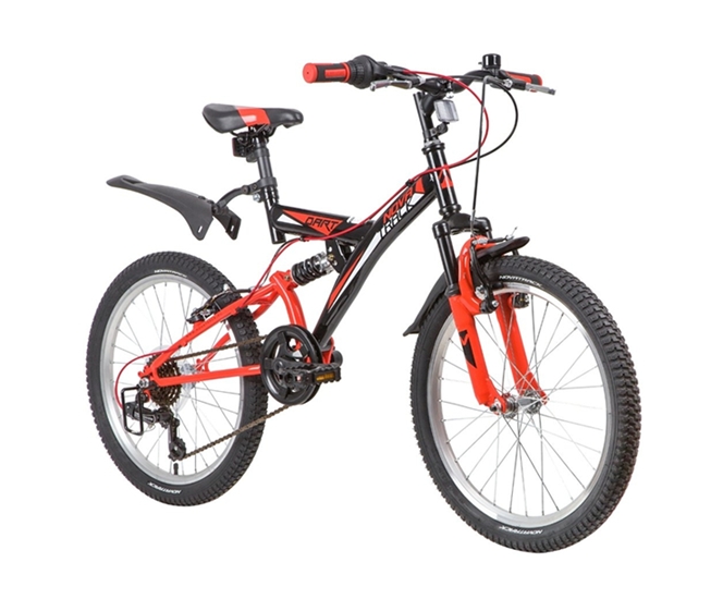 Детский велосипед Novatrack Dart 20 20SS6V.DART.BK20 (черный/красный, 2020) Детский велосипед Novatrack Dart 20 20SS6V.DART.BK20 (черный/красный, 2020)