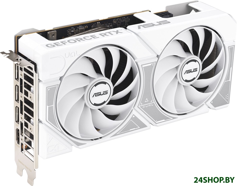 Видеокарта ASUS Dual GeForce RTX 5060 8GB GDDR7 White OC Edition DUAL-RTX5060-O8G-WHITE Видеокарта ASUS Dual GeForce RTX 5060 8GB GDDR7 White OC Edition DUAL-RTX5060-O8G-WHITE