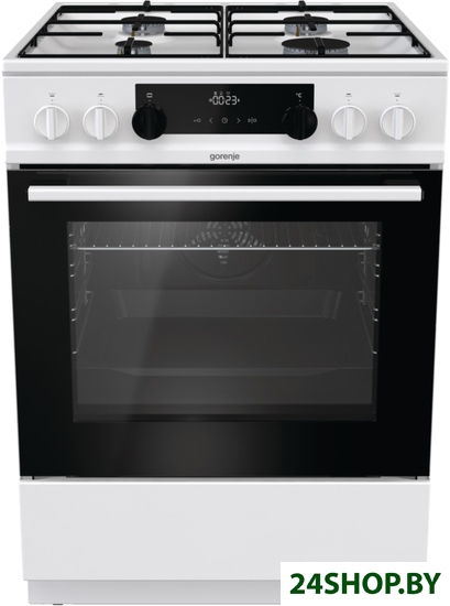 Плита Комбинированная Gorenje KS635W (белый/черный) Плита Комбинированная Gorenje KS635W (белый/черный)