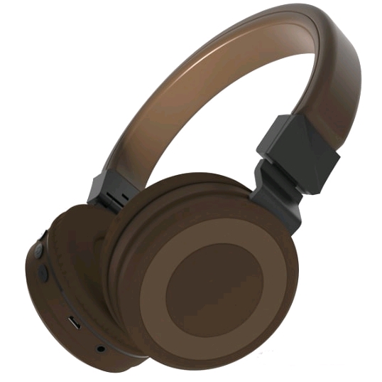 Наушники Ritmix RH-433BTH (коричневый) Наушники Ritmix RH-433BTH (коричневый)