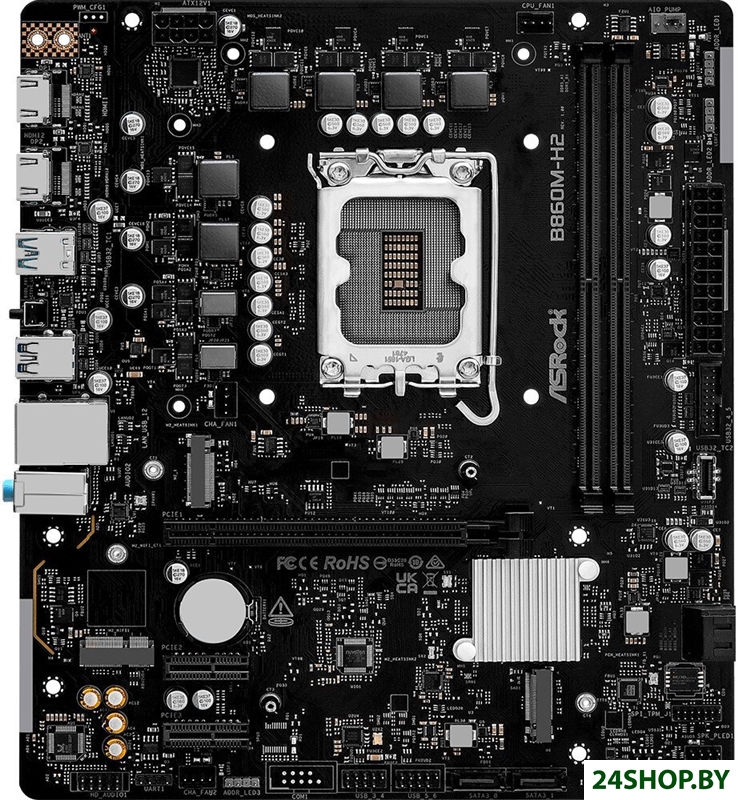 Материнская плата ASRock B860M-H2 Материнская плата ASRock B860M-H2