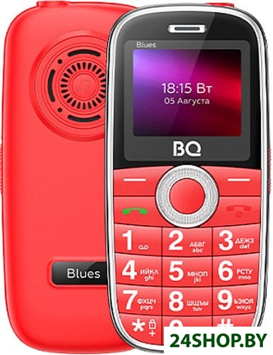 Телефон BQ BQ-1867 Blues (красный) Телефон BQ BQ-1867 Blues (красный)
