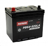 Картинка Автомобильный аккумулятор Patron Asia PB64-520LA (64 А·ч)