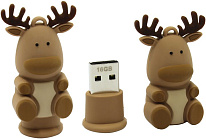 Картинка Флешка SmartBuy NY series Caribou 16 Гб (SB16GBCaribouQ)