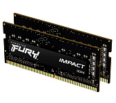 Картинка Оперативная память Kingston FURY Impact 2x16GB DDR4 SODIMM PC4-25600 KF432S20IB1K2/32