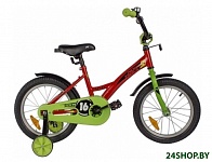 Картинка Детский велосипед Novatrack Strike 16 2022 163STRIKE.GN22 (красный)