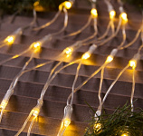 Картинка Световая сетка LuazON Сетка (белый теплый)