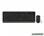 Картинка Клавиатура + мышь A4Tech Fstyler FG1012 (черный/серый)