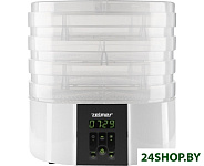 Картинка Сушилка для овощей и фруктов Zelmer ZFD2250W (FD1001)