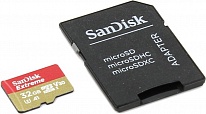 Картинка Карта памяти SanDisk Extreme microSDHC UHS-I и адаптер 32GB (SDSQXAF-032G-GN6AA)