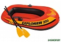 Лодка надувная двухместная INTEX 58331 EXPLORER 200 (Set)