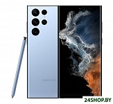 Картинка Смартфон Samsung Galaxy S22 Ultra 5G SM-S908B/DS 8GB/128GB (голубой)