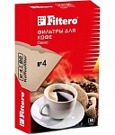 Картинка Фильтры для кофеварок Filtero 4 коричневый (упак.:80шт)