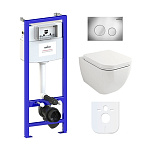 Картинка Унитаз Lavinia Boho Relfix One Rimless 6 в 1 77040078