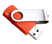 Картинка USB Flash GOODRAM UTS2 64GB (оранжевый)
