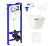 Картинка Унитаз Lavinia Boho Relfix One 7 в 1 87040053 (белый пластик)