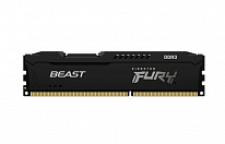 Картинка Оперативная память Kingston FURY Beast 8GB DDR3 PC3-12800 KF316C10BB/8