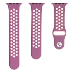 Картинка Ремешок Evolution AW44-SP01 для Apple Watch 42/44 мм (light purple/bright pink)