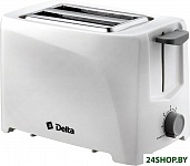 Картинка Тостер Delta DL-6900 (белый)