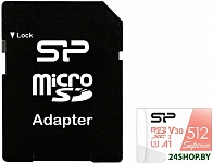 Картинка Карта памяти Silicon-Power Superior A1 microSDXC SP512GBSTXDV3V20SP 512GB