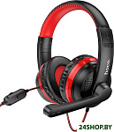 Картинка Наушники Hoco W103 (красный)