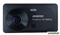 Картинка Видеорегистратор DIGMA FreeDrive 109 TRIPLE