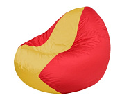 Картинка Бескаркасное кресло Flagman Classic К2.1-58 (желтый/красный)
