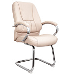 Картинка Офисный стул AksHome Кинг КФ (бежевый)