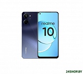 Картинка Смартфон Realme 10 4G 4GB/128GB (черный)