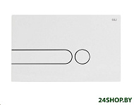 Картинка Панель смыва OLI Iplate 670001 (белый)