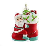 Картинка Игрушка Erich Krause Decor Санта на сапоге (47814)