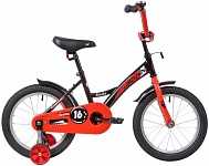 Картинка Детский велосипед Novatrack Strike 16 2020 163STRIKE.BKR20 (черный/красный)
