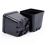 Картинка Твердый литой горшок 11х11х11 см