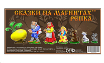 Картинка Настольная игра Нескучные игры Сказки на магнитах. Репка
