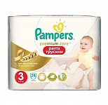 Картинка Подгузники Pampers Premium Care Pants 3 (6-11 кг) 28 шт