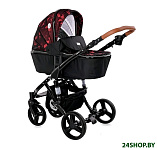 Картинка Детская универсальная коляска Lorelli (Bertoni) Rimini 2 в 1 Red/Black (10021052165)