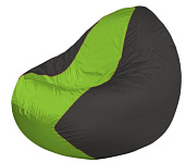 Картинка Бескаркасное кресло Flagman Classic К2.1-224 (салатовый/темно-серый)