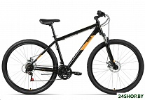 Картинка Велосипед Altair AL 29 D р.17 2022 (черный/оранжевый)