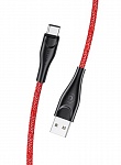 Картинка Кабель Usams U41 SJ392USB02 1.0м (красный)