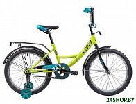 Картинка Детский велосипед Novatrack Vector 20 2022 (зеленый)