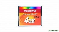 Картинка Карта памяти Transcend Compact Flash 4 Gb 133x